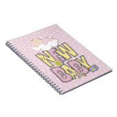 Niedliches neues Baby Girl iPad Notebook Notizblock (Rechte Seite)