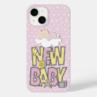Niedliches neues Baby Girl iPhone Gehäuse Case-Mate iPhone 14 Hülle