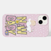 Niedliches neues Baby Girl iPhone Gehäuse Case-Mate iPhone Hülle (Rückseite (Horizontal))