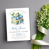 Niedliches neues Kapitel Kinderdusche Einladung