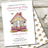 Niedliches neues Zuhause Housewarming-Party Einladung