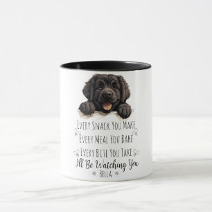 Niedliches Neufundland Hund Funny Custom Tasse