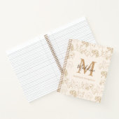 Niedliches neutrales Pop Hundeschema Notizblock (Innenseite)