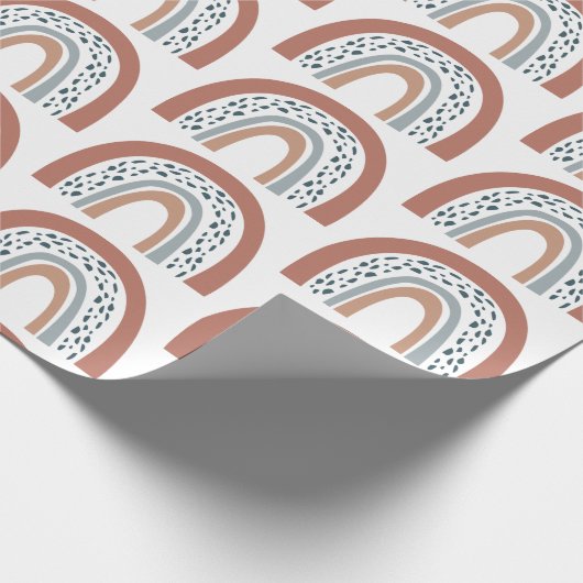 Niedliches Neutronenbogenwrapping-Papier Geschenkpapier (Ecke)