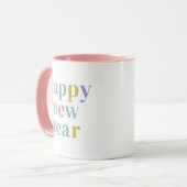 Niedliches New Year Friend Foto Trendy Tasse (Vorderseite Links)