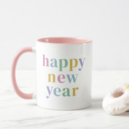 Niedliches New Year Friend Foto Trendy Tasse