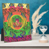 Niedliches Nice & Love floral Motiv Art Print Desi Fotoplatte (Seite)