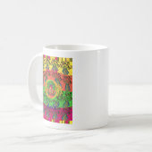 Niedliches Nice & Love floral Motiv Art Print Desi Kaffeetasse (Vorderseite Links)