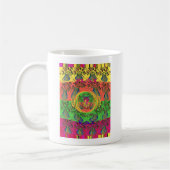 Niedliches Nice & Love floral Motiv Art Print Desi Kaffeetasse (Links)