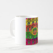 Niedliches Nice & Love floral Motiv Art Print Desi Kaffeetasse (Vorderseite Links)