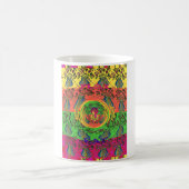 Niedliches Nice & Love floral Motiv Art Print Desi Kaffeetasse (Mittel)