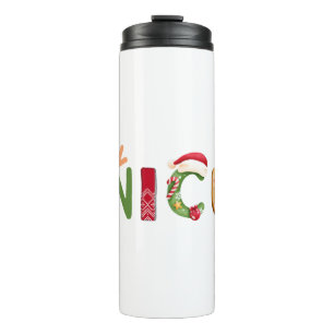 Niedliches NICU-Weihnachtsdesign Thermosbecher