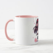 Niedliches Ninja-Kriegerblümchen Tasse (Links)
