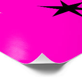 Niedliches Ninja Warriors Kids Bday Party Begrüßun Poster (Ecke)