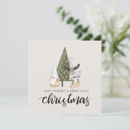 Niedliches Nordic Gnom Weihnachten