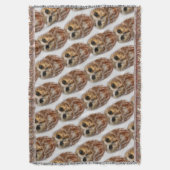 Niedliches Nördliches Sägemehl Decke (Vorderseite Vertikal)