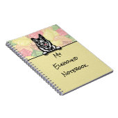 Niedliches norwegisches Elkhound-Notizbuch Notizblock (Rechte Seite)