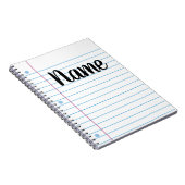 Niedliches Notebook-Background Design Tote Bag Notizblock (Rechte Seite)