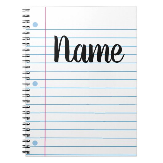 Niedliches Notebook-Background Design Tote Bag Notizblock (Vorderseite)