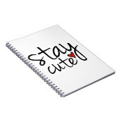 Niedliches Notebook bleibe Notizblock (Rechte Seite)