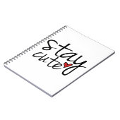 Niedliches Notebook bleibe Notizblock (Linke Seite)