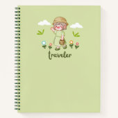 Niedliches Notebook für Reisende 💚 ✨ 🌲 Notizblock (Vorderseite)