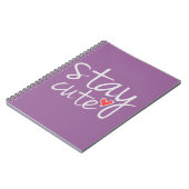 Niedliches Notebook, grau bleibe Notizblock (Linke Seite)