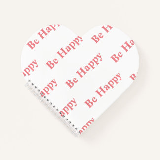 Niedliches Notebook mit guter Nachricht Notizblock