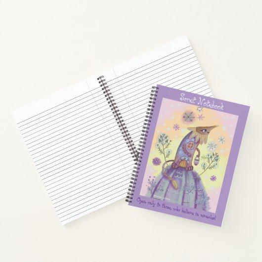 niedliches Notebook Notizblock (Innenseite)