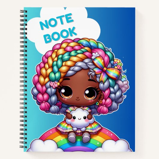 Niedliches Notebookdesign/ Chibi Notizblock (Vorderseite)