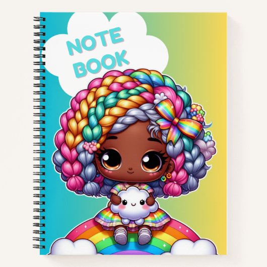 Niedliches Notebookdesign/ Chibi Notizblock (Vorderseite)