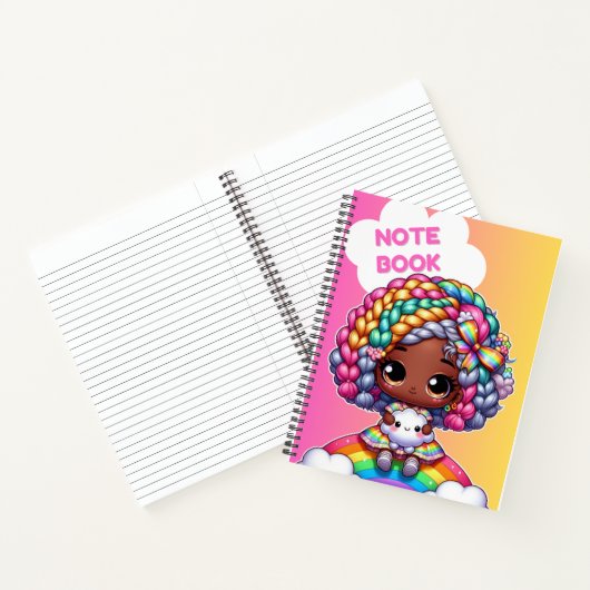 Niedliches Notebookdesign/ Chibi Notizblock (Innenseite)