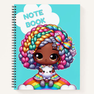 Niedliches Notebookdesign/ Chibi Notizblock
