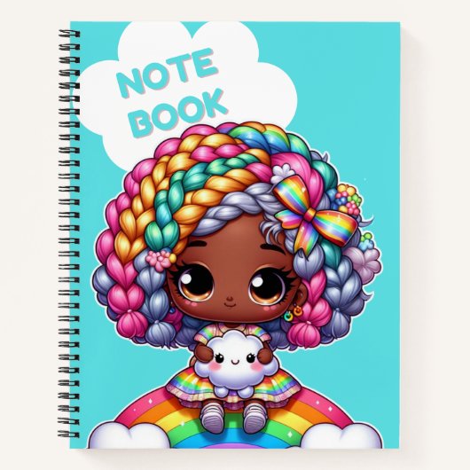 Niedliches Notebookdesign/ Chibi Notizblock (Vorderseite)