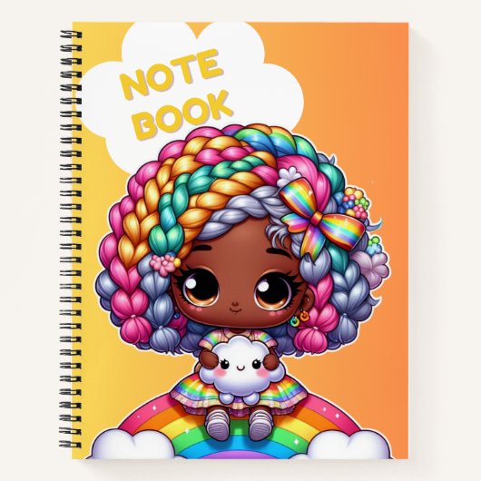 Niedliches Notebookdesign/ Chibi Notizblock (Vorderseite)