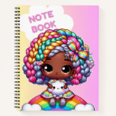 Niedliches Notebookdesign/ Chibi Notizblock (Vorderseite)