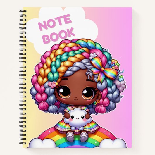 Niedliches Notebookdesign/ Chibi Notizblock (Vorderseite)