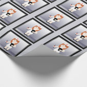 Niedliches Nurve-5-Wrapping-Papier Geschenkpapier (Ecke)