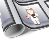 Niedliches Nurve-5-Wrapping-Papier Geschenkpapier (Rolleneckpunkt)