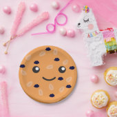 Niedliches Oatmehl Raisin Cookie Pappteller (Party)