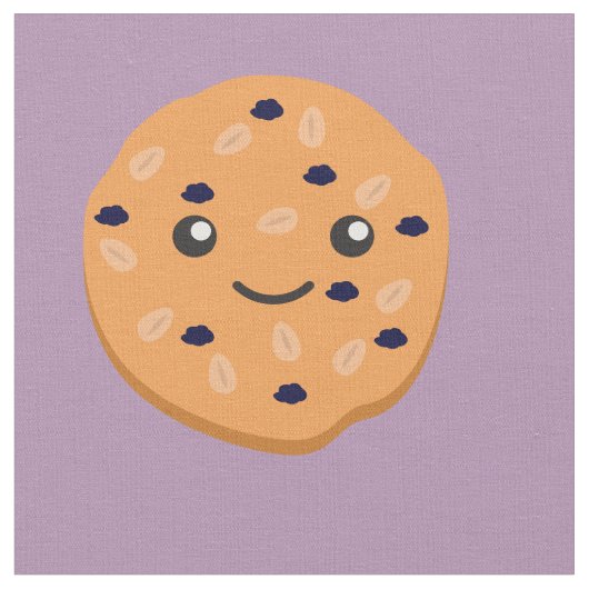 Niedliches Oatmehl Raisin Cookie Stoff (Nahaufnahme)