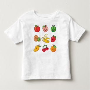 Niedliches Obst Kleinkind T-shirt