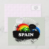 Niedliches Obst Spanien Postkarte (Vorne/Hinten)