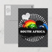 Niedliches Obst Südafrika Postkarte (Vorne/Hinten)
