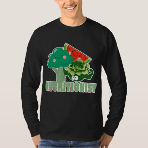 Niedliches Obst und Gemüse Berufliche Ernährung T-Shirt