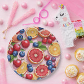 Niedliches Obstthema fruchtige Teller (Party)