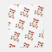 Niedliches Ochsen Fleecedecke (Vorderseite)