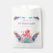 Niedliches Octopus Baby Baby Show Party Geschenktütchen (Vorderseite)