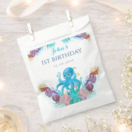 Niedliches Octopus Baby Showdusche Party Favo Geschenktütchen