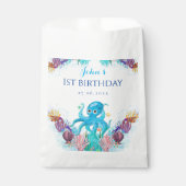 Niedliches Octopus Baby Showdusche Party Favo Geschenktütchen (Vorderseite)
